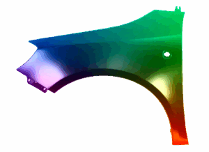 Błotnik Lewy Skoda Fabia 5J 07-15 8151 LF3K Nowy VxLine