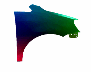 Błotnik Prawy VW Touran 1T3 2010-2015 Każdy Kolor VxLine