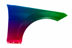 Błotnik Prawy Mercedes C-Klasse W204 2007-2014 Każdy Kolor VxLine