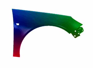 Błotnik Prawy Opel Insignia 08-17 Każdy Kolor VxLine
