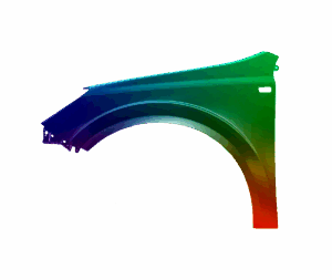 Błotnik Lewy Opel Astra H 03-12 Każdy Kolor VxLine