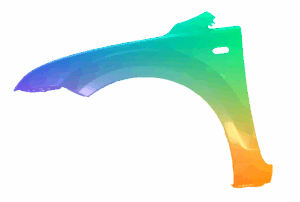 Błotnik Prawy Ford Focus MK2 04-08 Każdy Kolor VxLine