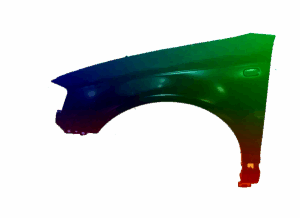Błotnik Lewy Audi A3 8P 03-08 Każdy Kolor VxLine