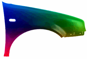 Błotnik Prawy VW GOLF IV 97-06 Każdy Kolor VxLine