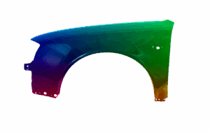 Błotnik Lewy Audi A6 C5 97-04 Każdy Kolor
