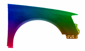 Błotnik Prawy VW PASSAT B6 05-10 Każdy Kolor VxLine