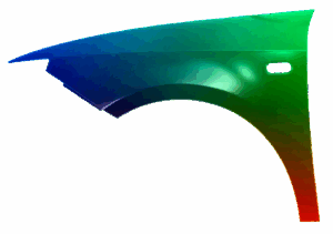 Błotnik Lewy Seat Ibiza 6J 09-17 Każdy Kolor VxLine