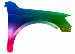 Błotnik Prawy VW PASSAT B7 10-15 Każdy Kolor VxLine
