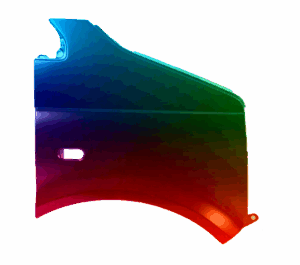 Błotnik Prawy VW T5 03-15 Każdy Kolor VxLine