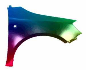 Błotnik Prawy Skoda Fabia 5J 07-15 Każdy Kolor VxLine