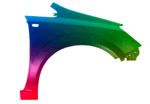 Błotnik RICHTS Opel Zafira B 05-11 Każdy Kolor VxLine