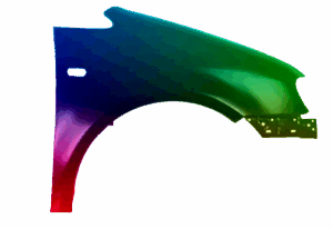 Błotnik Prawy VW CADDY 04-10 Każdy Kolor Nowy VxLine