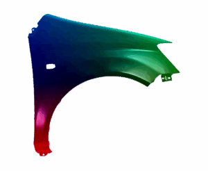 Błotnik Prawy Hyundai Getz 2002-2005 Każdy Kolor VxLine