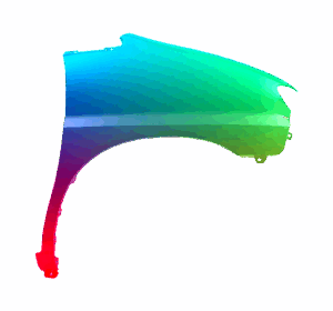 Błotnik Prawy Hyundai H1 1998-2008 Każdy Kolor VxLine