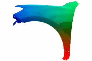 Błotnik Lewy Hyundai IX35 2006-2009 Każdy Kolor VxLine