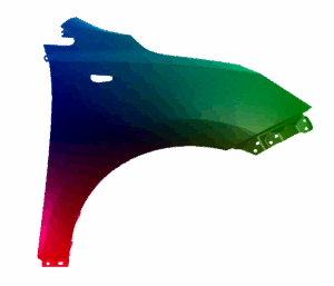 Błotnik prawyFür Hyundai Tucson (LM) 2009-2015 Każdy Kolor VxLine