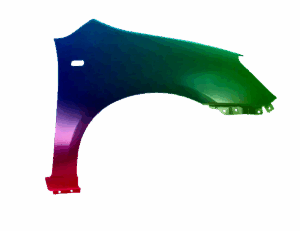 Błotnik Prawy Kia Carens (UN) 2006-2013 Każdy Kolor VxLine
