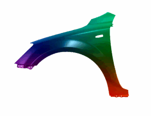 Błotnik Lewy Kia CEE'D (ED) 2009-2012 Każdy Kolor VxLine