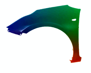 Błotnik Lewy Kia CEE'D (EU) 2012-2018 Każdy Kolor VxLine