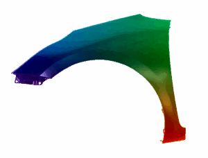 Błotnik Lewy Kia CEE'D (EU) 2012-2018 Każdy Kolor VxLine