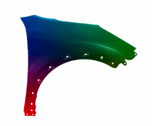 Błotnik Prawy Kia Niro 2016-2022 Każdy Kolor VxLine