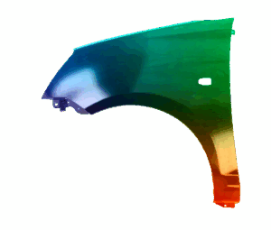 Błotnik Lewy Kia Picanto (SA) 2004-2008 Każdy Kolor VxLine