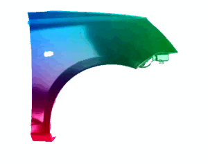 Błotnik Prawy Kia Picanto (SA) 2004-2008 Każdy Kolor VxLine