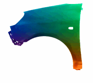 Błotnik Lewy Kia Picanto (SA) 2008-2011 Każdy Kolor VxLine