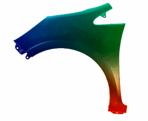 Błotnik Lewy Kia Rio (UB) 2011-2016 Każdy Kolor VxLine