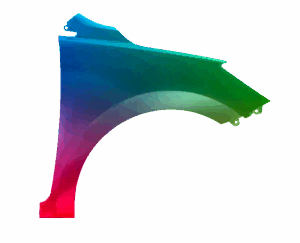 Błotnik Prawy Kia Rio Od 2016 Każdy Kolor VxLine