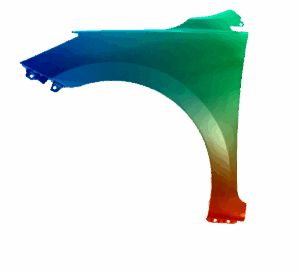 Błotnik Lewy Kia Rio Od 2016 Każdy Kolor VxLine