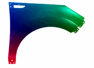 Błotnik Prawy Kia Soul (PS) 2013-2019 Każdy Kolor VxLine