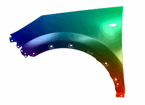 Błotnik Lewy Kia Sportage (SL) 2010-2015 Każdy Kolor VxLine
