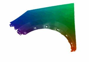 Błotnik Lewy Kia Sportage (SL) 2010-2015 Każdy Kolor VxLine