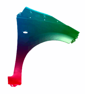 Błotnik Prawy Toyota Aygo 2014-2020 Każdy Kolor VxLine