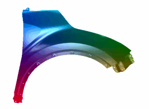 Błotnik Prawy Toyota C-HR Od 2016 Każdy Kolor VxLine