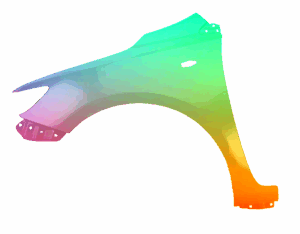 Błotnik Lewy Toyota Corolla (E14/E15) 2010-2013 Każdy Kolor VxLine