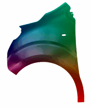 Błotnik Lewy Toyota Proace Od 2016 Każdy Kolor VxLine