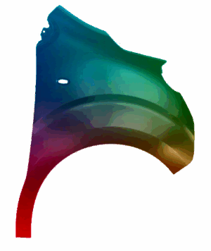 Błotnik Prawy Toyota Proace Od 2016 Każdy Kolor VxLine