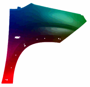 Błotnik Prawy Toyota Proace City Od 2019 Każdy Kolor VxLine