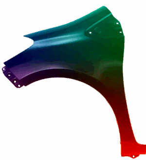 Błotnik Lewy Toyota Yaris (XP130) 2011-2014 Każdy Kolor VxLine