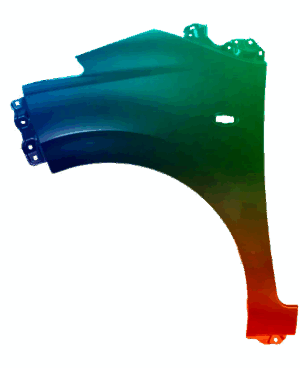Błotnik Lewy Citroen C1 Od 2014 Każdy Kolor VxLine