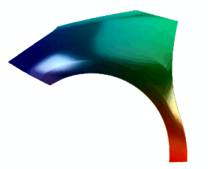 Błotnik Lewy Citroen C3 2010-2016 Każdy Kolor VxLine
