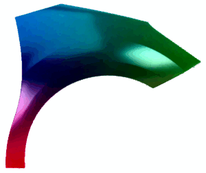 Błotnik Prawy Citroen C3 2010-2016 Każdy Kolor VxLine