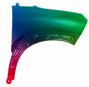 Błotnik Prawy Citroen C3 Aircross Od 2017 Każdy Kolor