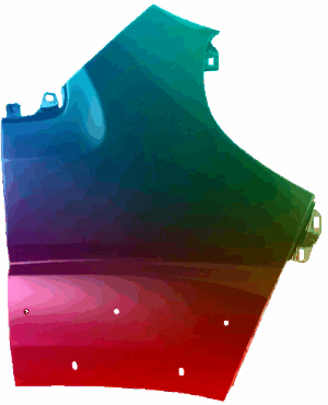 Błotnik Prawy Citroen Jumper (250) 2006-2014 Każdy Kolor VxLine