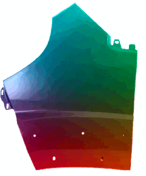 Błotnik Lewy Fiat Ducato (250) 2006-2014 Każdy Kolor VxLine