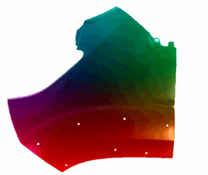 Błotnik Lewy Fiat Ducato Od 2014 Każdy Kolor VxLine