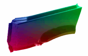 Błotnik Lewy Fiat Panda (141A) 1980-2002 Każdy Kolor VxLine