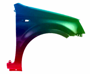 Błotnik Prawy Fiat Panda (169) 2003-2012 Każdy Kolor VxLine